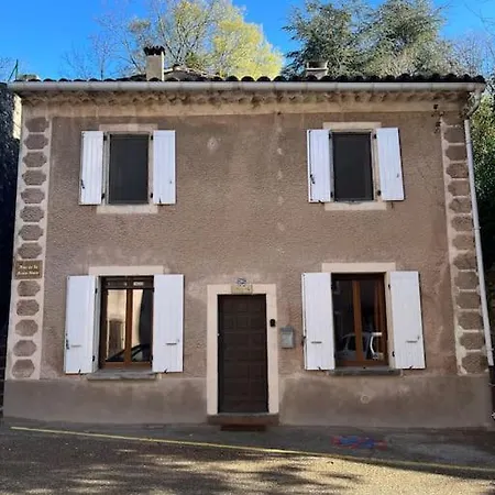 Maison Cevenole Typique Et Son Jardin Suspendu Lasalle Exterior photo